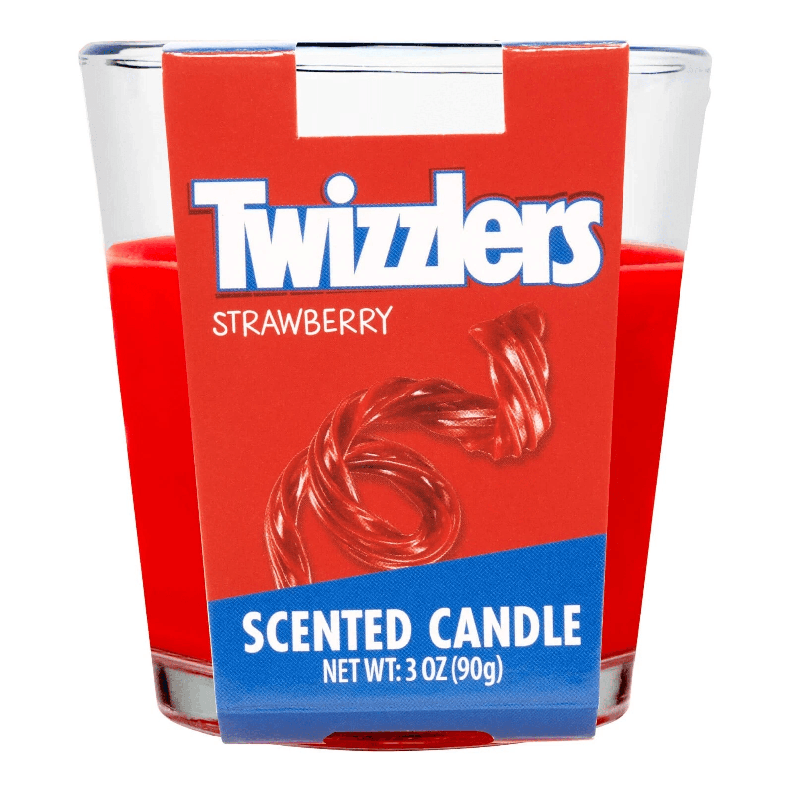 3oz Licensed Snacks Scented Candle with colorful snack-themed packaging, designed as an incense candle for aromatic ambiance.