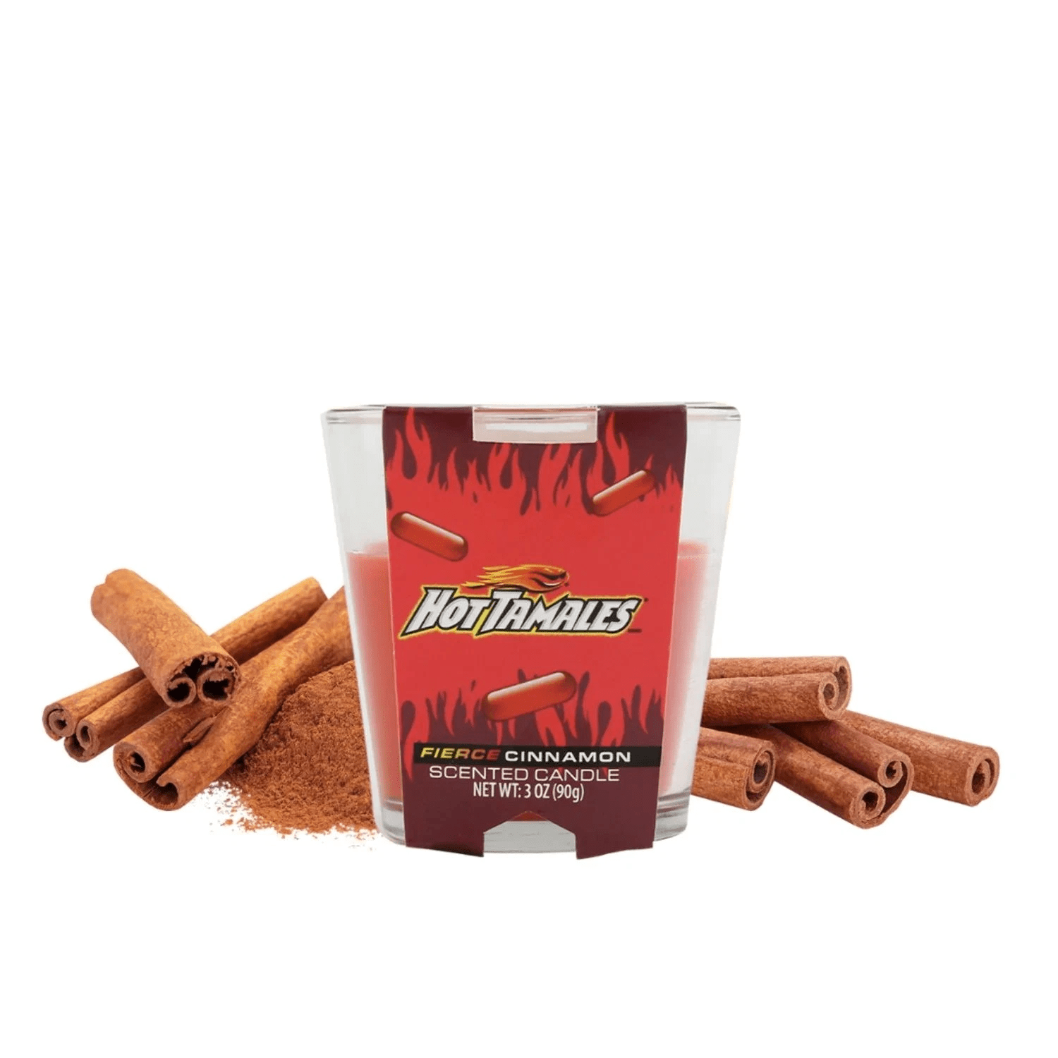 3oz Licensed Snacks Scented Candles in colorful containers, designed as incense candles and odor sprays for ambient scenting.