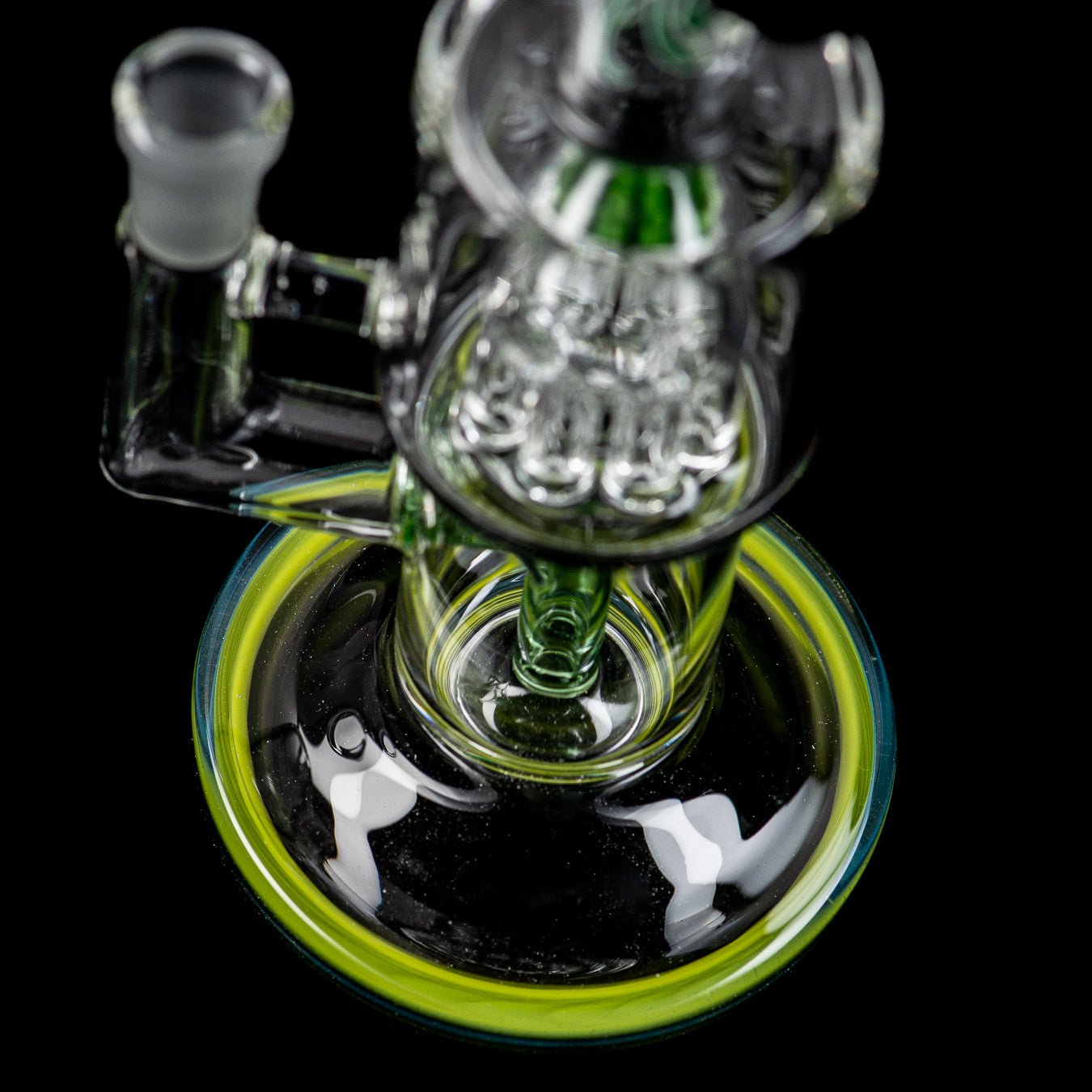 4 10mm Double Macro w/ Color Caps by Toro Glass - Smoke ATX