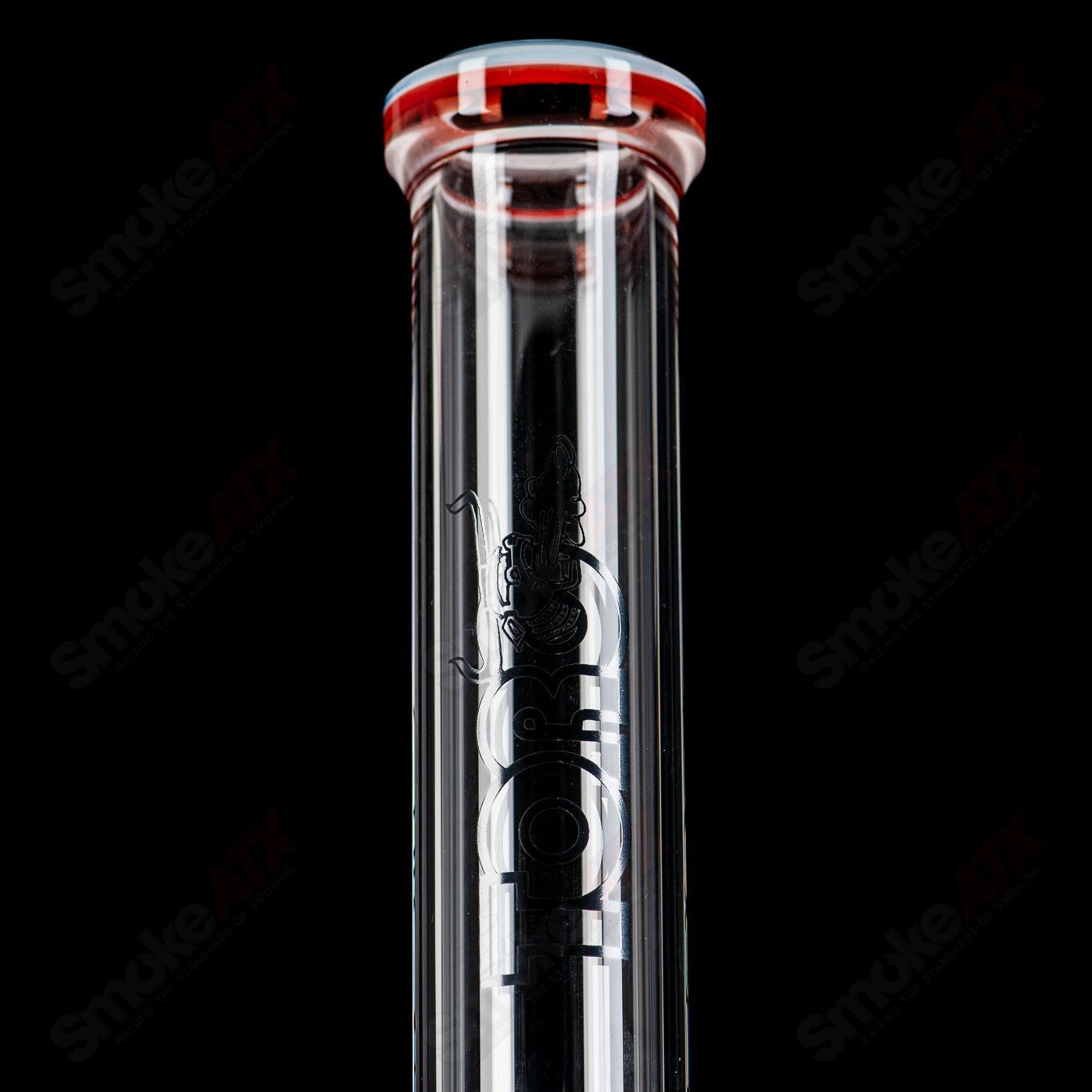 4 18mm 7/13 Arm Perc w/ Reversal Caps Toro Glass - Smoke ATX