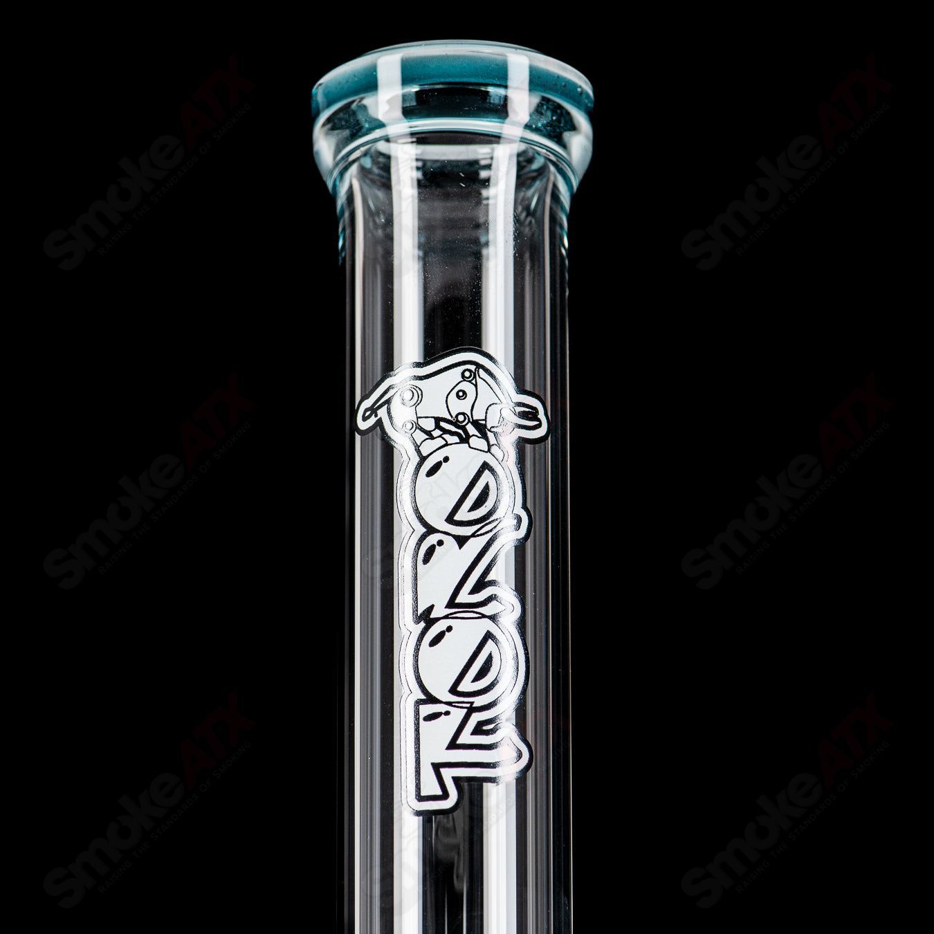 4 18mm Full Size Circ to Circ w/ Reversal Caps by Toro Glass - Smoke ATX