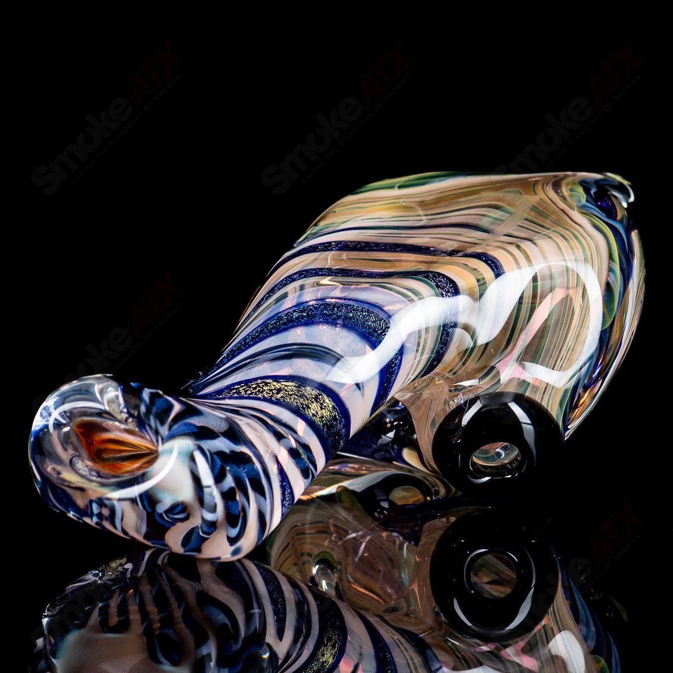 4 Dichro Flower Sherlock Talent Glass - Smoke ATX