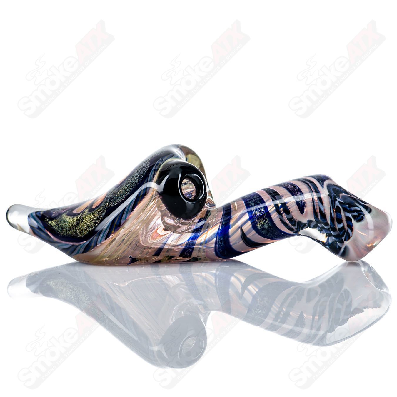 4 Dichro Flower Sherlock Talent Glass - Smoke ATX