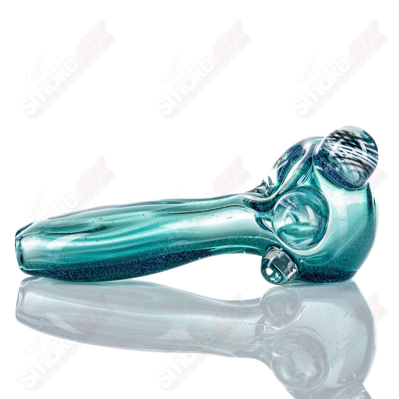 4 Medium Dichro Spoon (Over Lake) by SPG - Smoke ATX