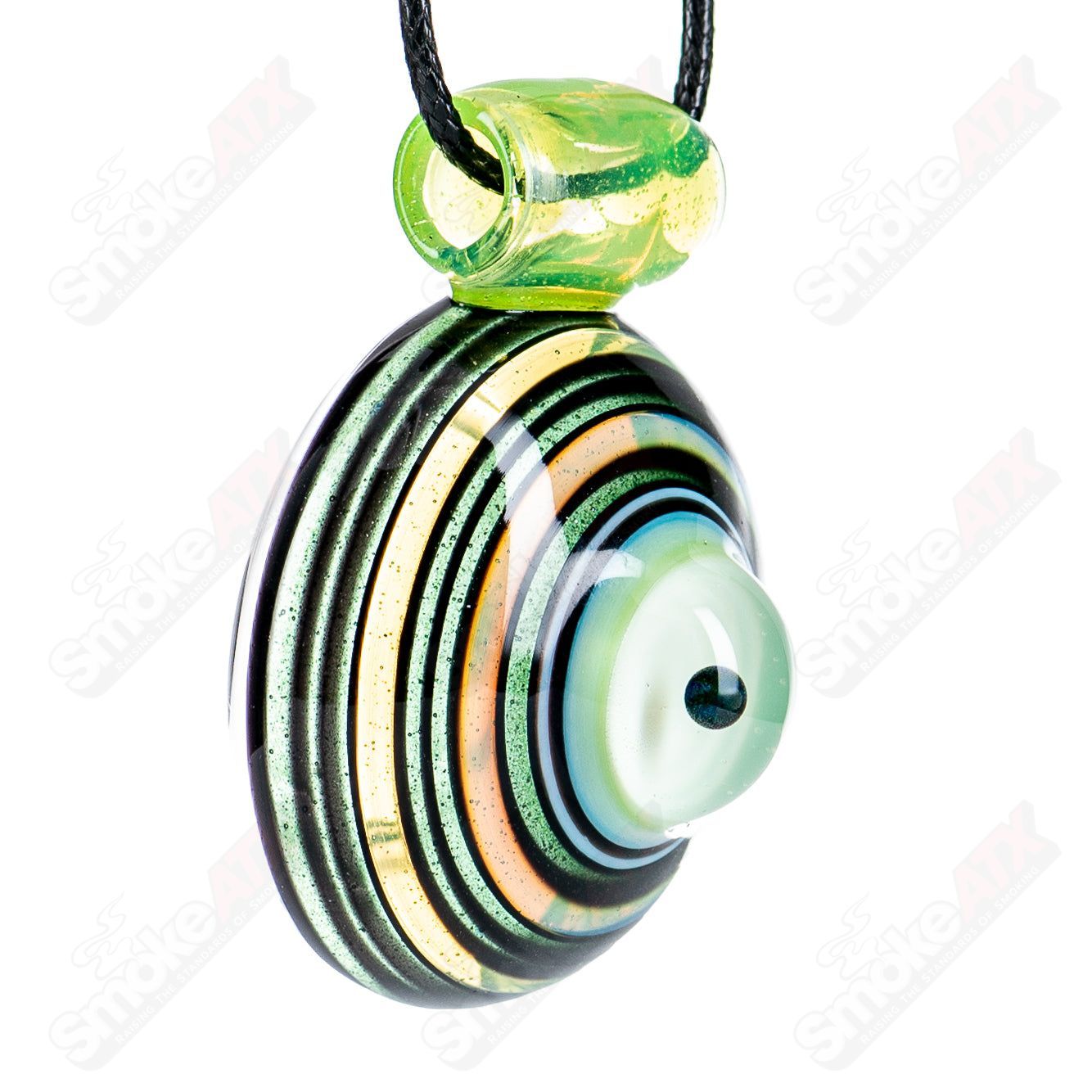 4 Opal Encalmo Pendant by Doug Zolbert Glass - Smoke ATX