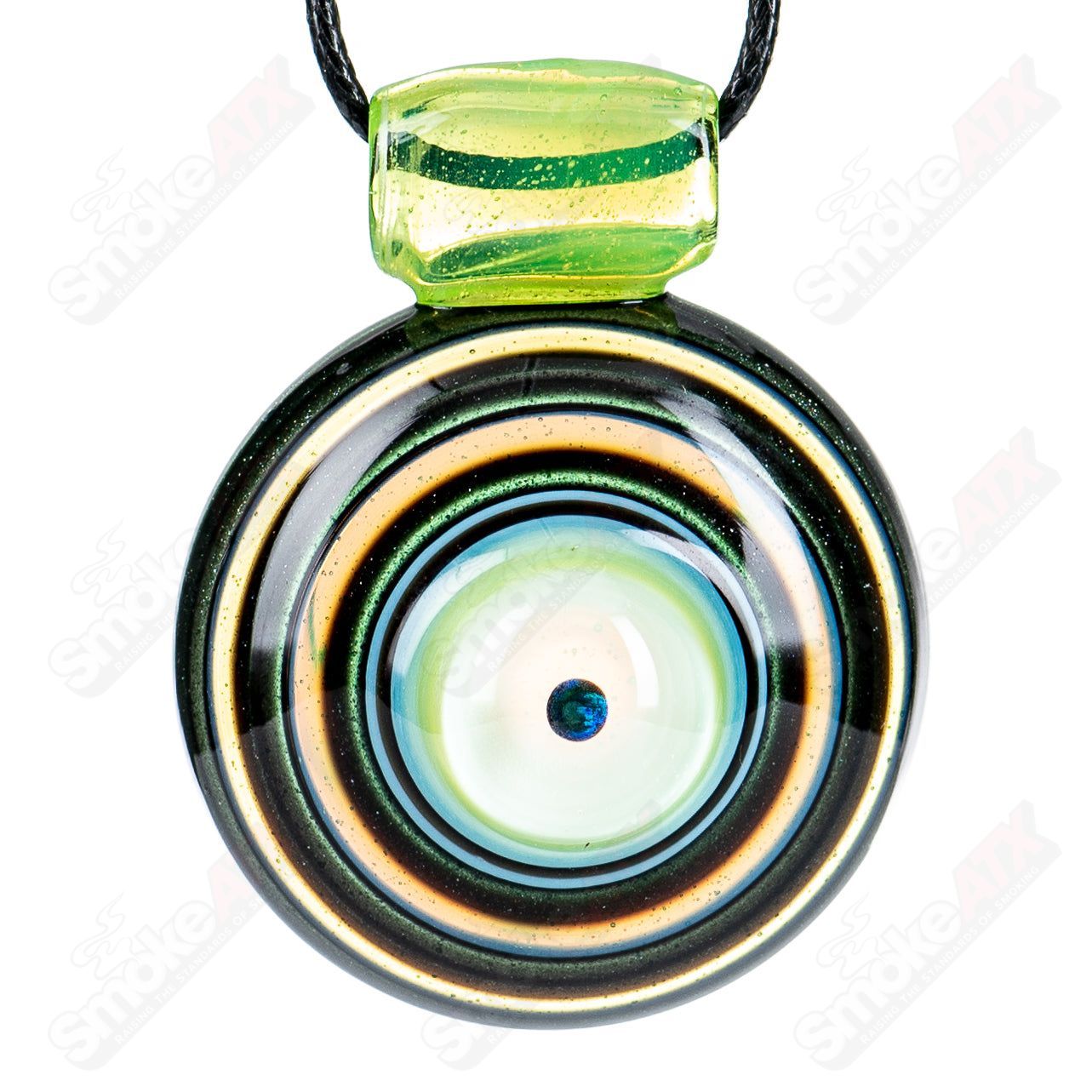 4 Opal Encalmo Pendant by Doug Zolbert Glass - Smoke ATX