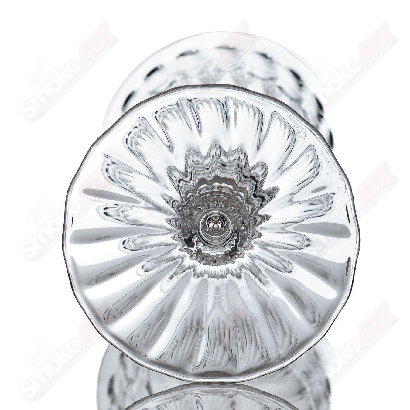 4 Wine Glass Venetian Rad Glass - Smoke ATX