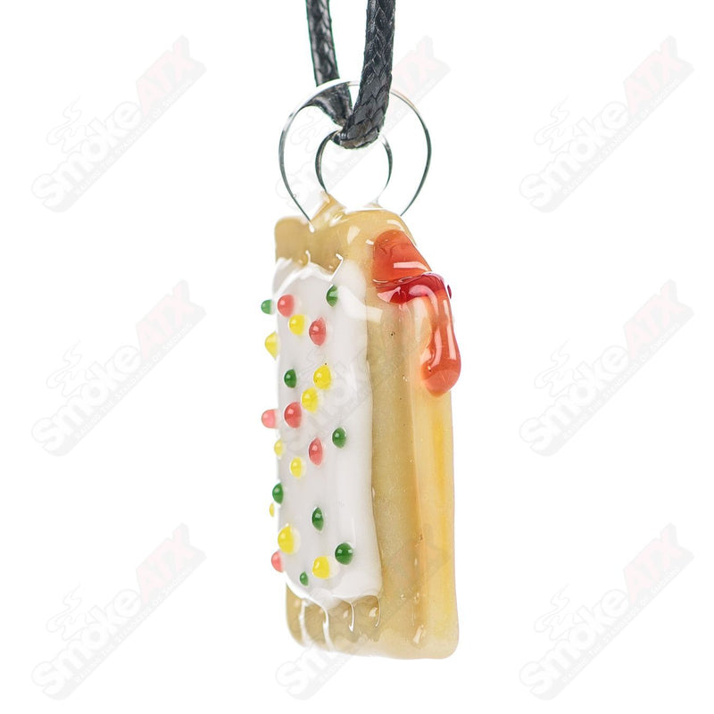 White Icing Pop Tart Pendant Renee Patula - Smoke ATX