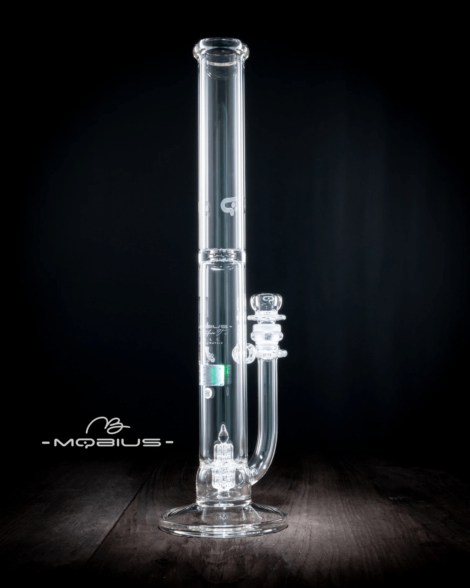 45T Tall Stereo Matrix V1 Clear Mobius - Smoke ATX
