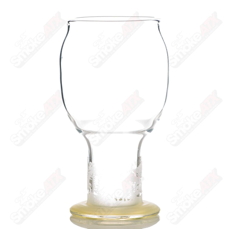 Yellow Footed Pilsner Drinking Glass Chad G - Smoke ATX