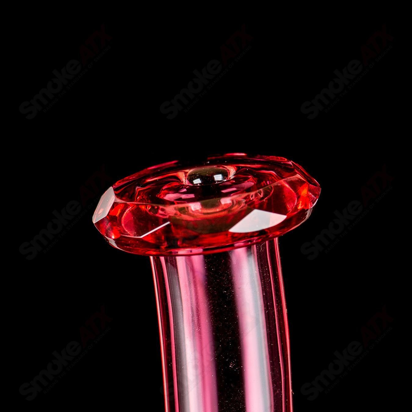 5 Faceted Two & Through Full - Size Recycler by Captn Chronic - Smoke ATX