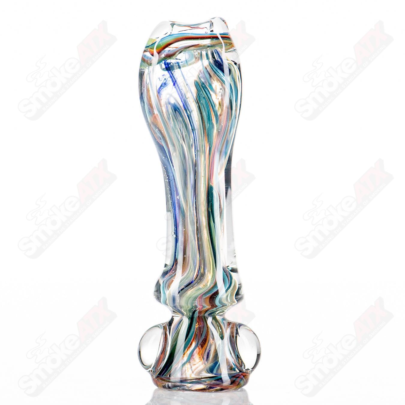 5 sm ISO Bat Chillum by Molten - Smoke ATX