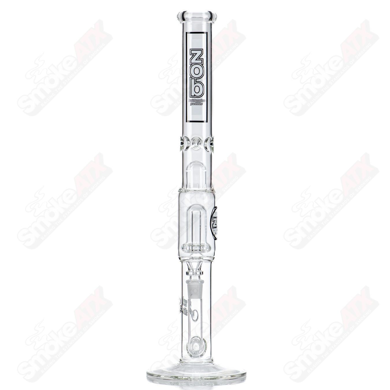 50mm Fixed UFO Straight Inline (Black/White) ZOB - Smoke ATX