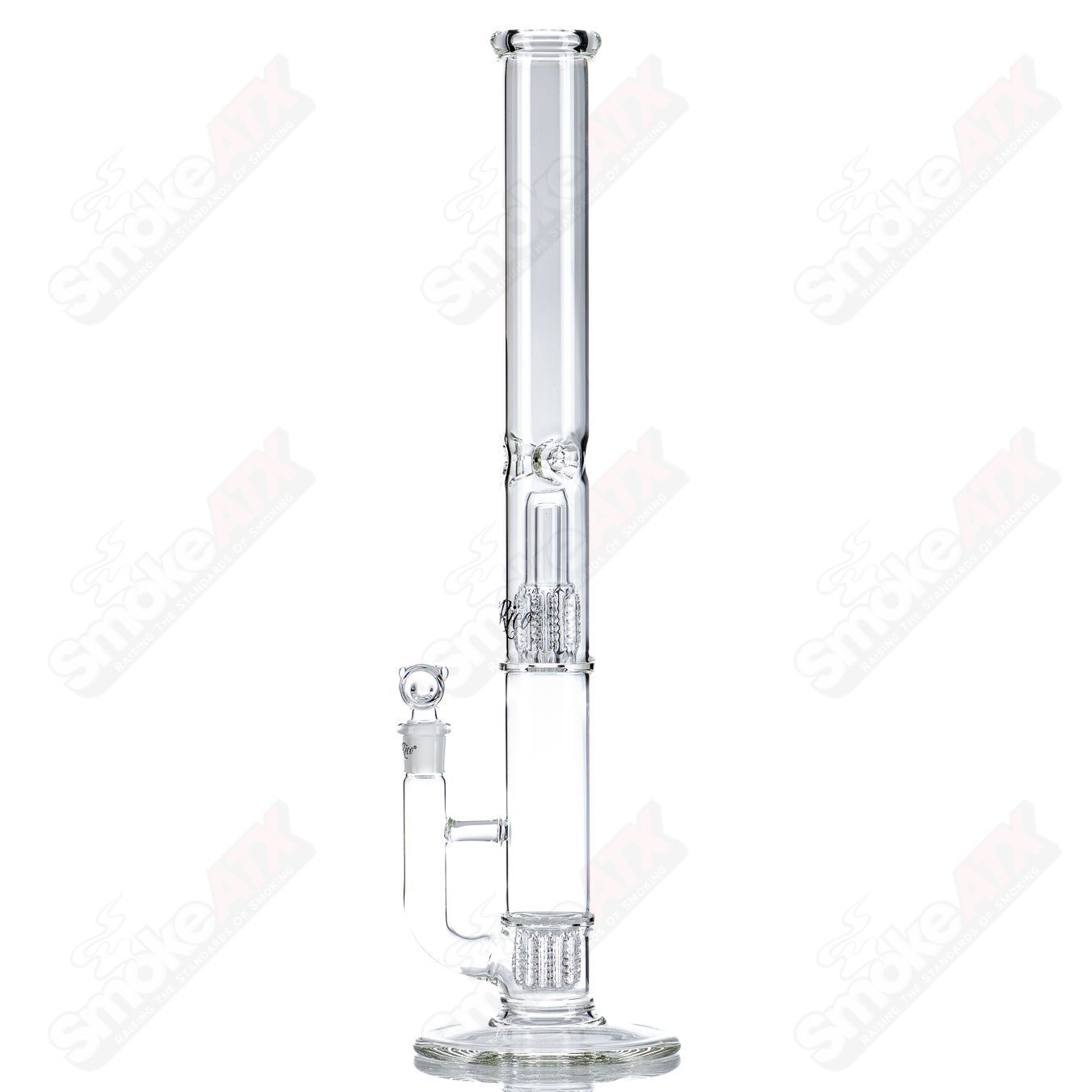 50mm Straight w/ Double Apocoline Perc Dirty Rico - Smoke ATX