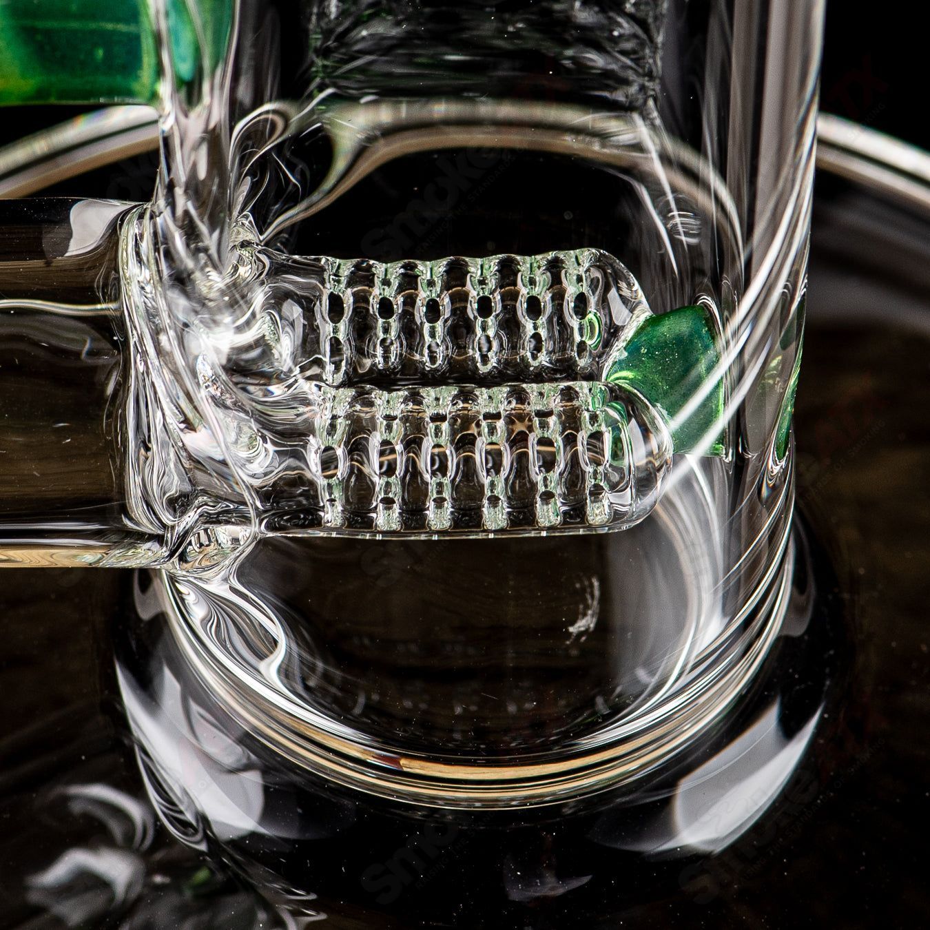 Sovereignty Glass 50x5 G-Line Minor Accent straight glass tube with Millie Sovereignty design, clear and detailed craftsmanship.
