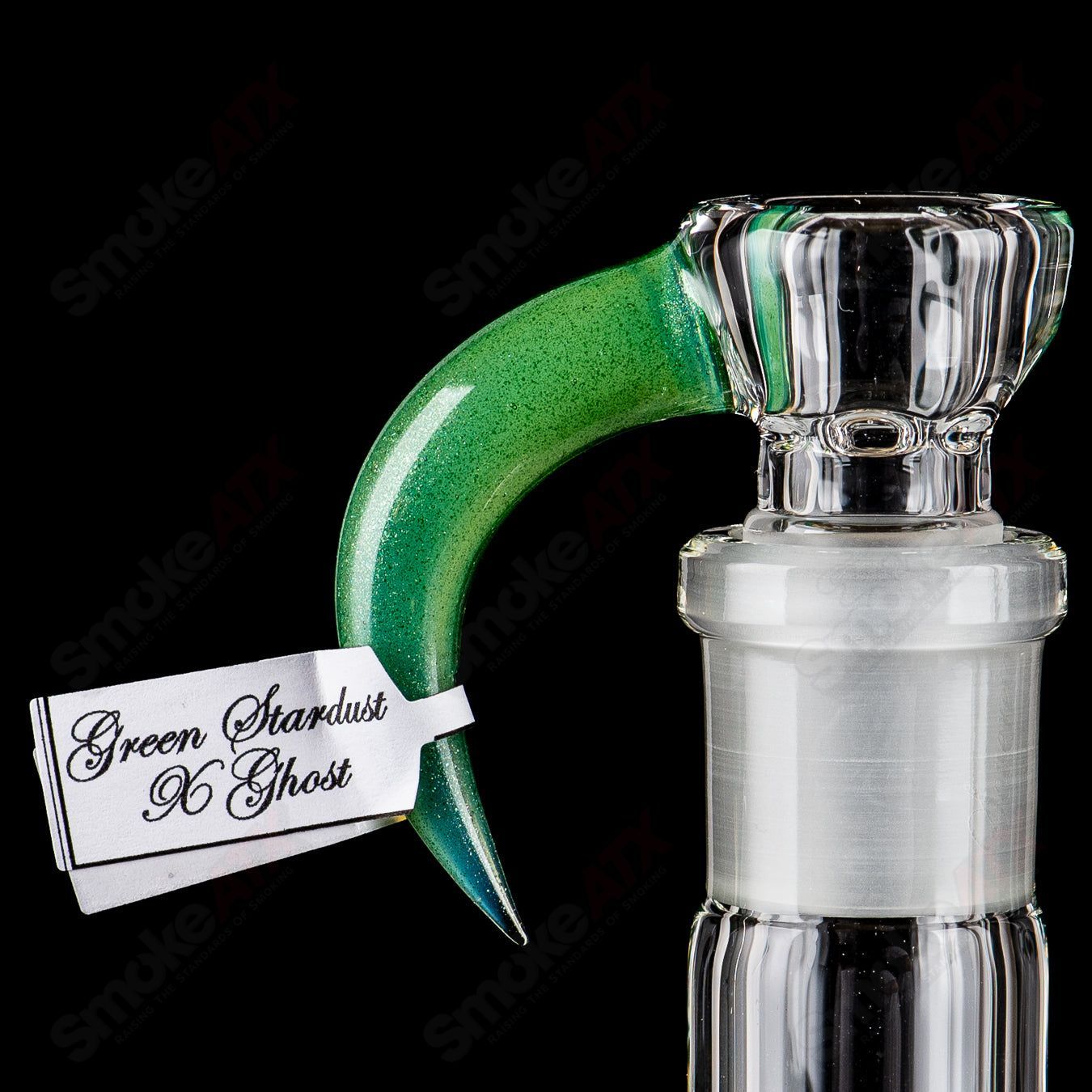 Sovereignty Glass 50x5 G-Line Minor Accent straight glass tube with millie pattern, showcasing vibrant colors and intricate design.