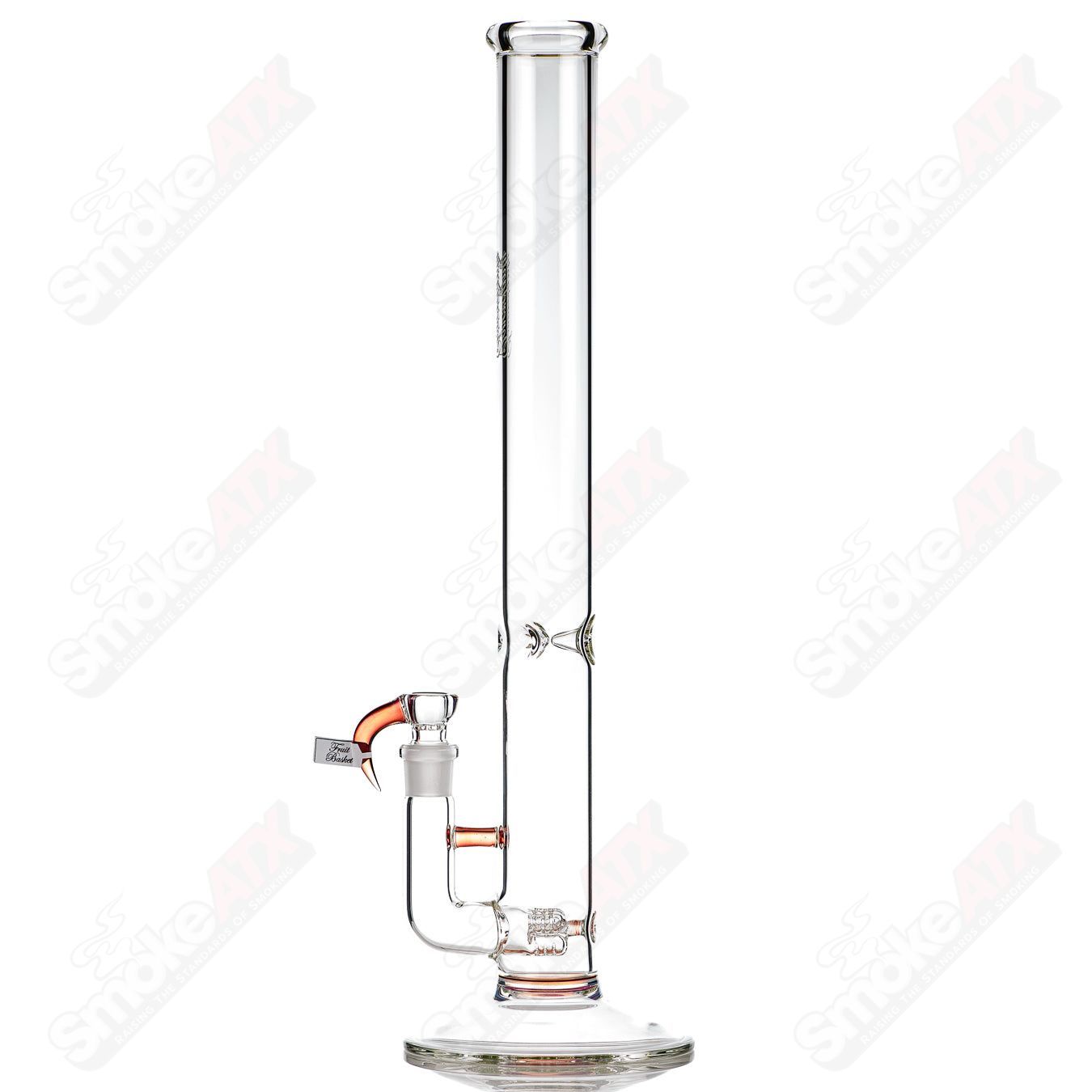 Sovereignty Glass 50x5 Mini 3-Part Partial Accent Fruit Basket straight glass tube for smoking accessories.