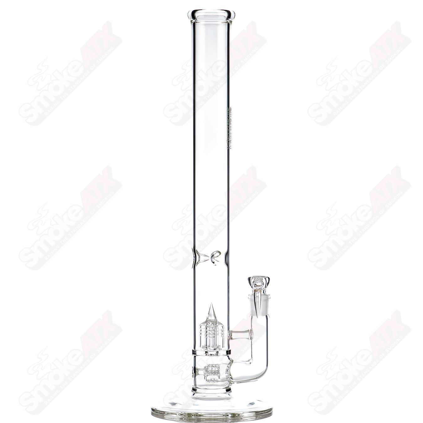 Sovereignty Glass 50x5 Mini3 to Inv4 straight glass tubes for vaporizer or dab rig, clear glass with precise fittings.