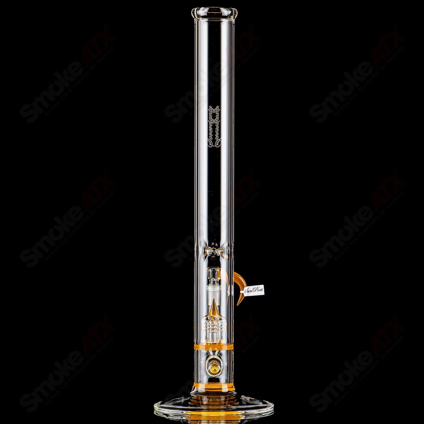 Sovereignty Glass 50x5 Stemlineto Inv4 Partial Accent with Seal accent straight glass tube for smoking accessories