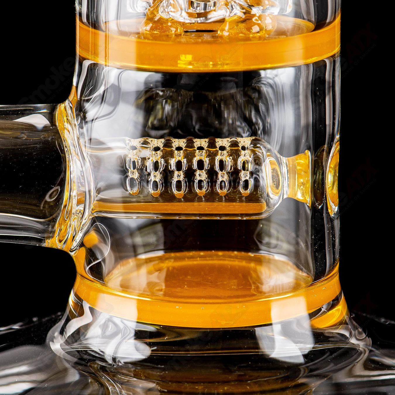 Sovereignty Glass 50x5 Stemline to Inv4 Partial Accent with Seal Accent straight glass tube for smoking accessories
