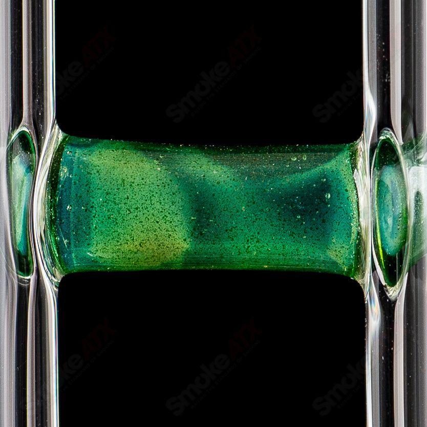 Sovereignty Glass 50x5 Threeline Partial Accent straight glass tube with colorful design and clear straight shape.