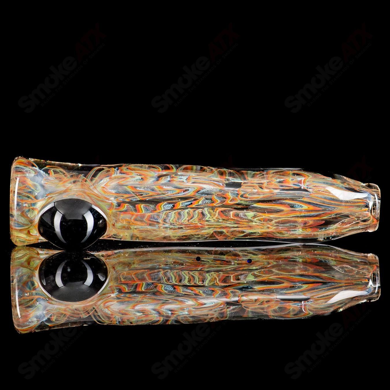 6 Inside Out Chillum by JMK Glass - Smoke ATX