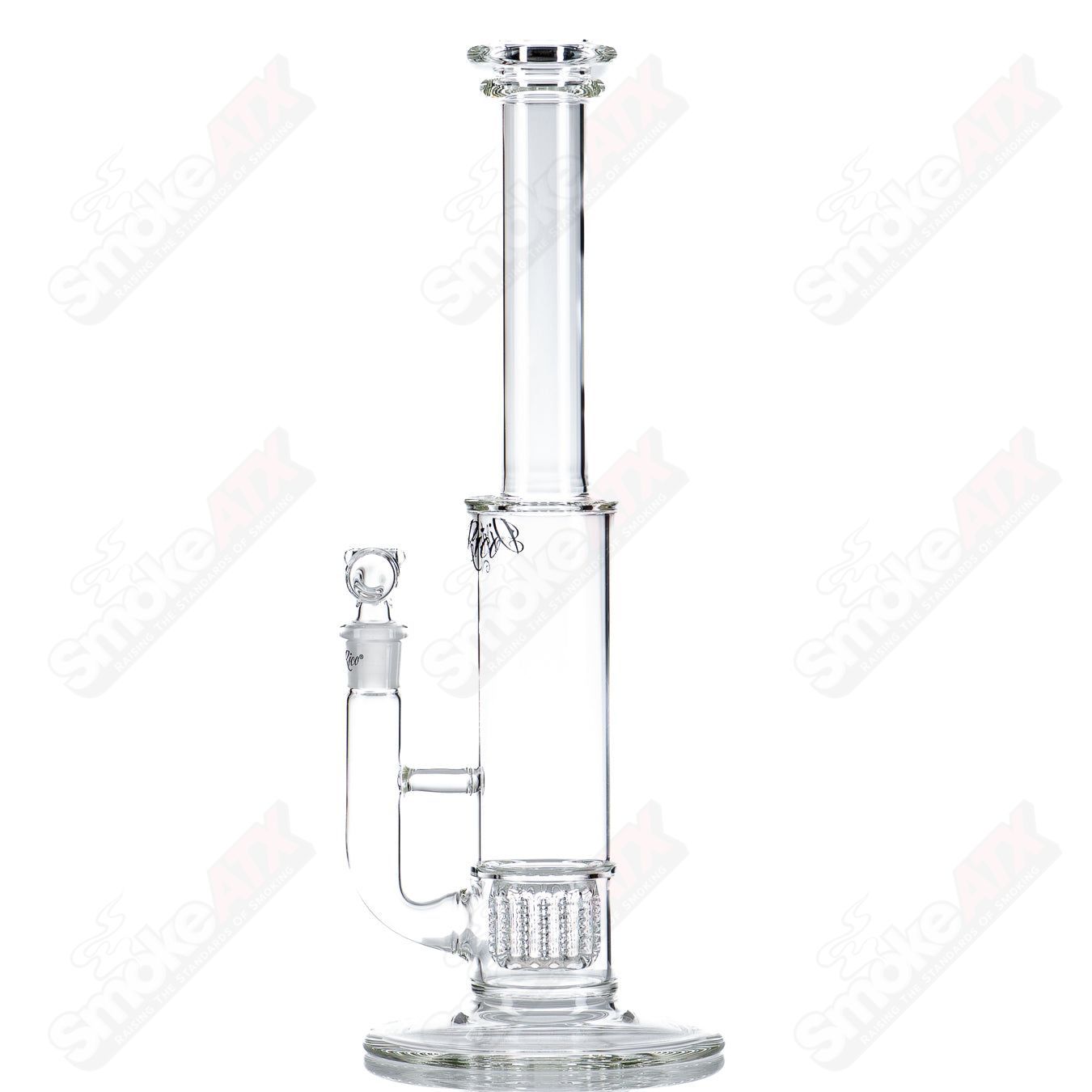 60mm Straight w/ Apocoline Perc Dirty Rico - Smoke ATX