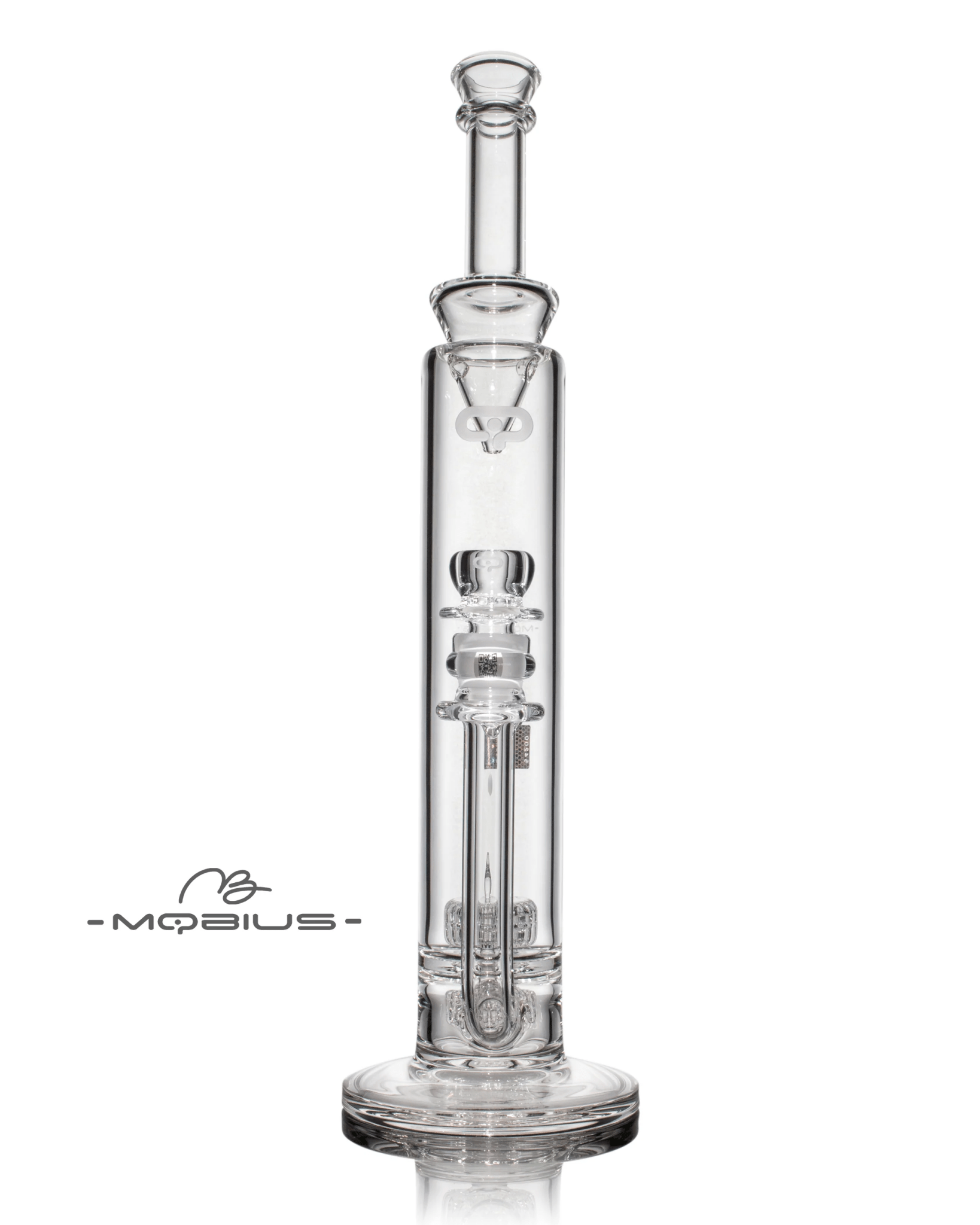 60T Tall Stereo Matrix With Splah Trap V6 Clear Mobius - Smoke ATX