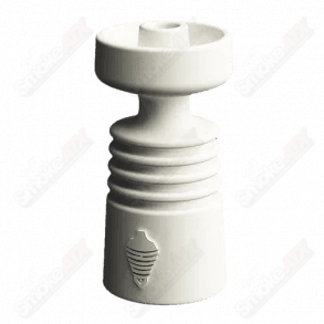 10mm Ceramic One-Piece Domeless Element HIVE - Smoke ATX