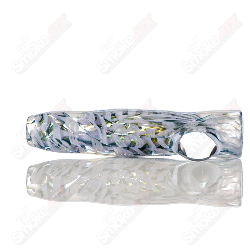 #8 I/O Worked Chillum Signed - JMK Glass