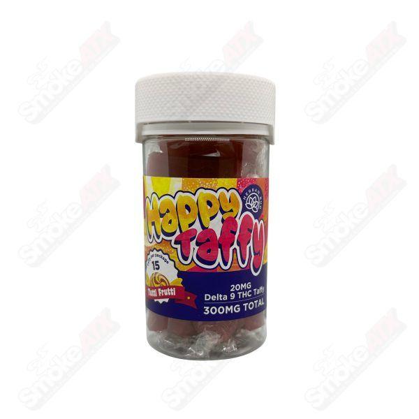 300mg 15ct D9 Tutti Frutti Happy Taffy Herban Bud - Smoke ATX