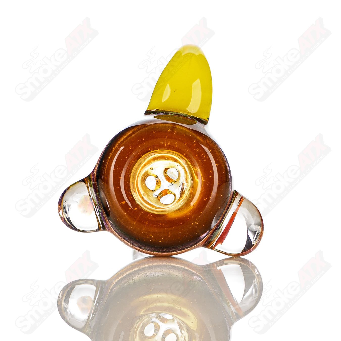 7 14mm Color Worked Slide Bowl Jeremy from Oregon - Smoke ATX