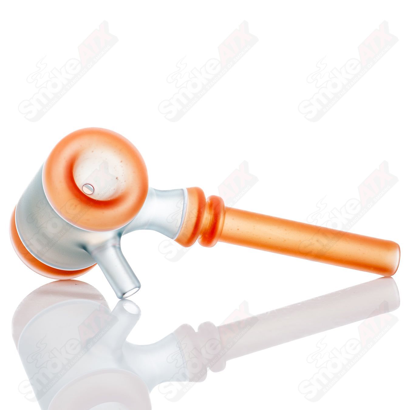 Hand pipe with vibrant seven-color design from Kirkland Glassworks, part of the Heady Glass - Hand Pipes collection.