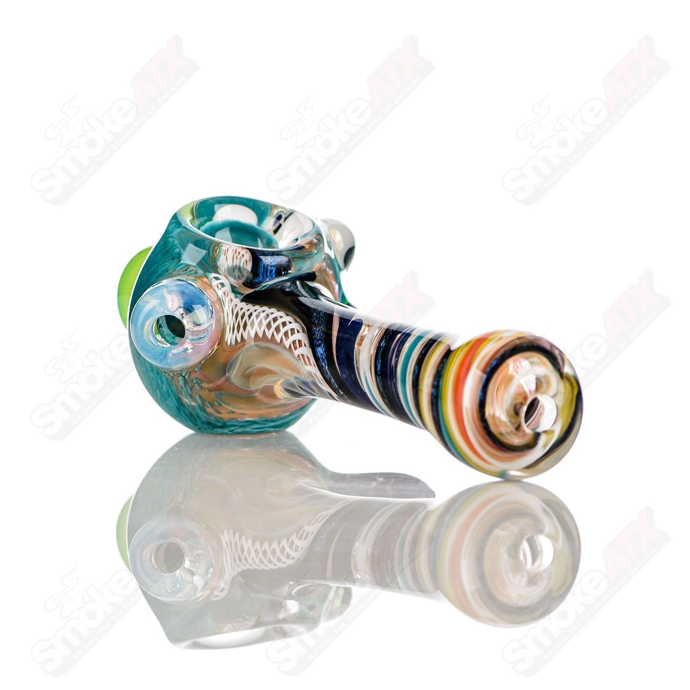 7 Color Worked IO Spoon Jeremy from Oregon - Smoke ATX