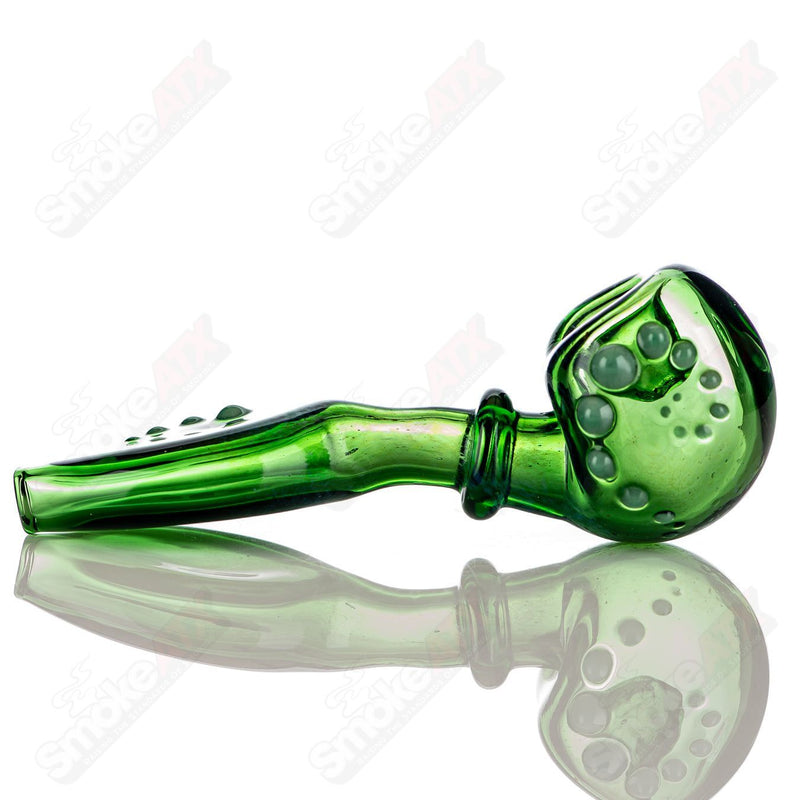 Large Green Layback Spoon JMass - Smoke ATX