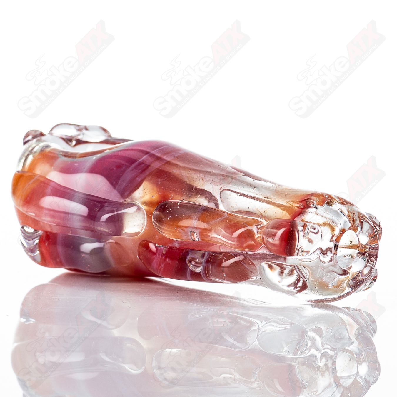 Glass pipe called the #78 Spoon Glass by Nobody, featuring a clear glass design with a rounded bowl and smooth stem.