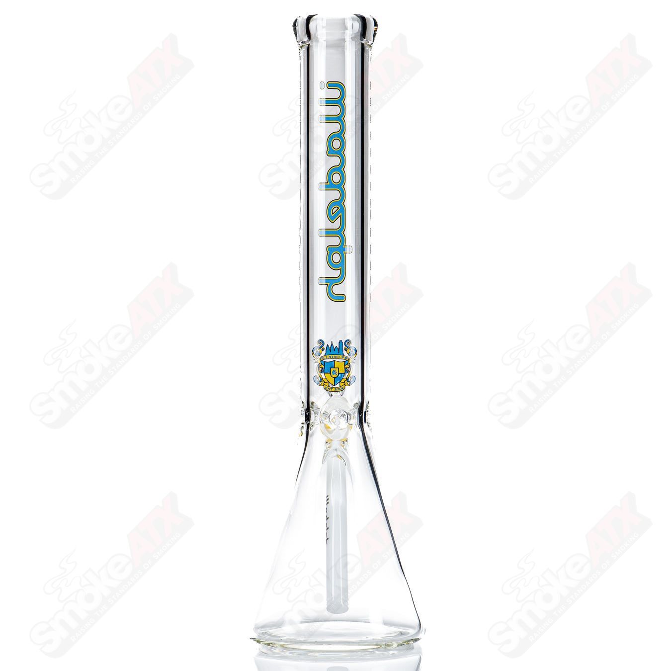 7mm Short Beaker (Blue/Yellow) Illadelph - Smoke ATX