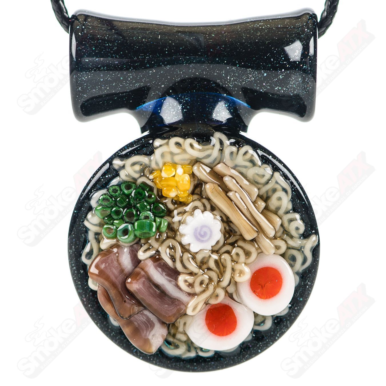 8 Ramen Pendant Dojo Glass - Smoke ATX