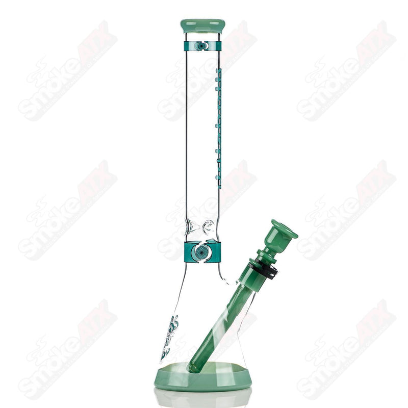 Medium (Teal) Heavy Hitter Hybrid Beaker Illadelph - Smoke ATX