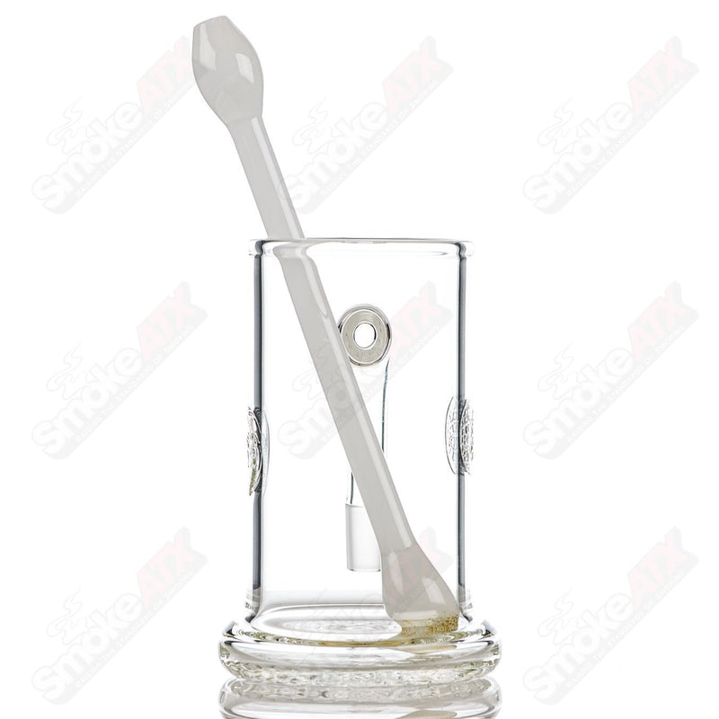 Clear Bangin Mug w/ Q-Tip Straw Surf Rat Glass - Smoke ATX