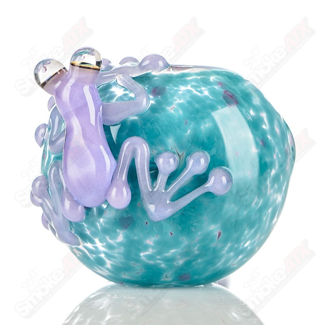 9 Frog Spoon Beezy Glass - Smoke ATX