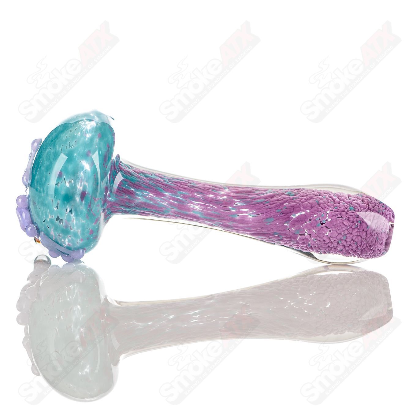 9 Frog Spoon Beezy Glass - Smoke ATX