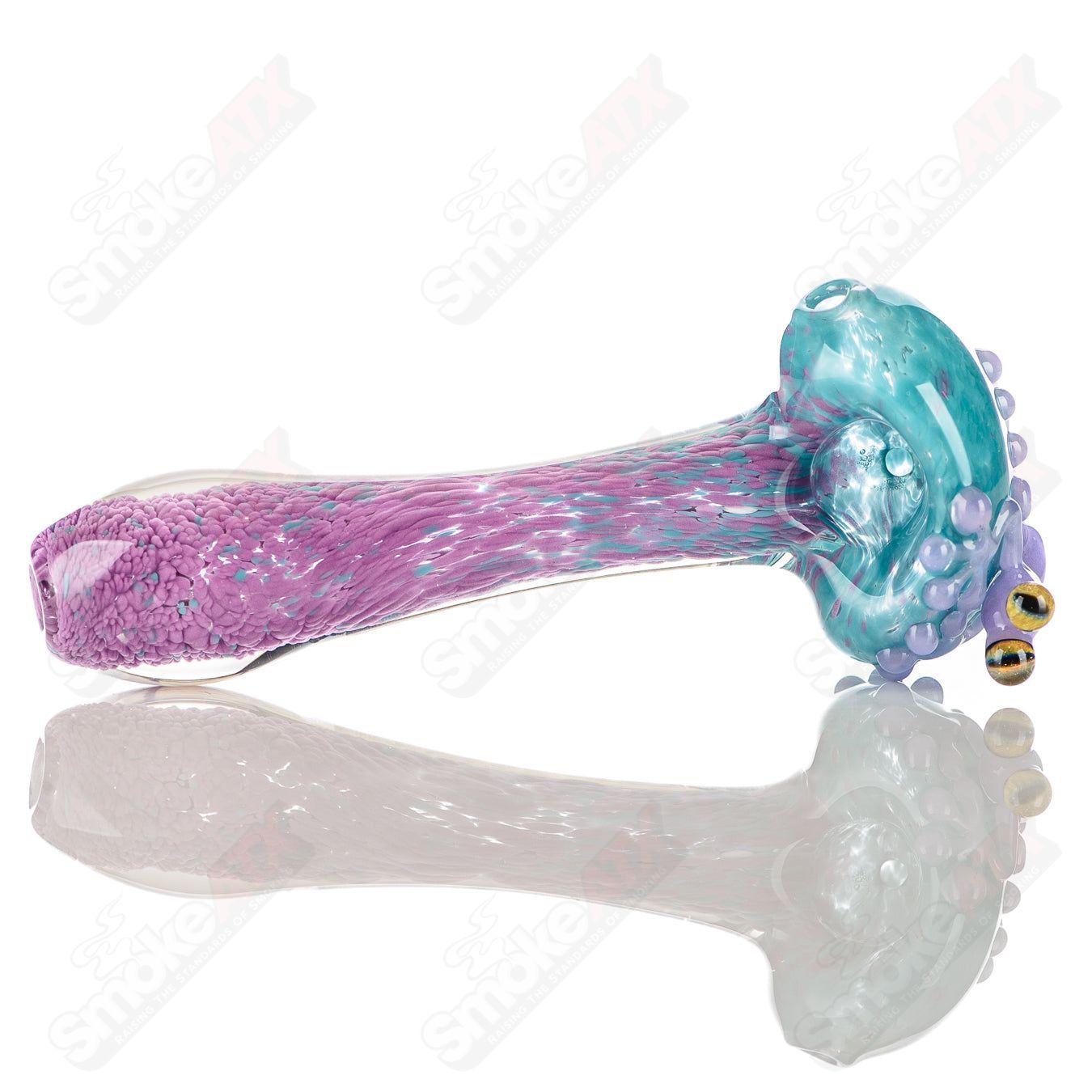 9 Frog Spoon Beezy Glass - Smoke ATX