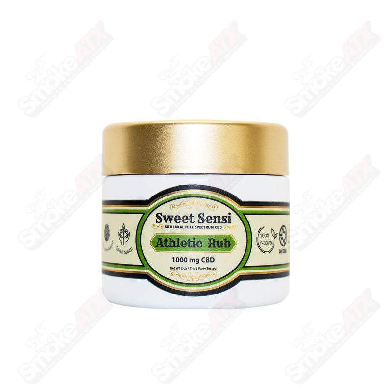 1000mg CBD Athletic Rub Sweet Sensi - Smoke ATX