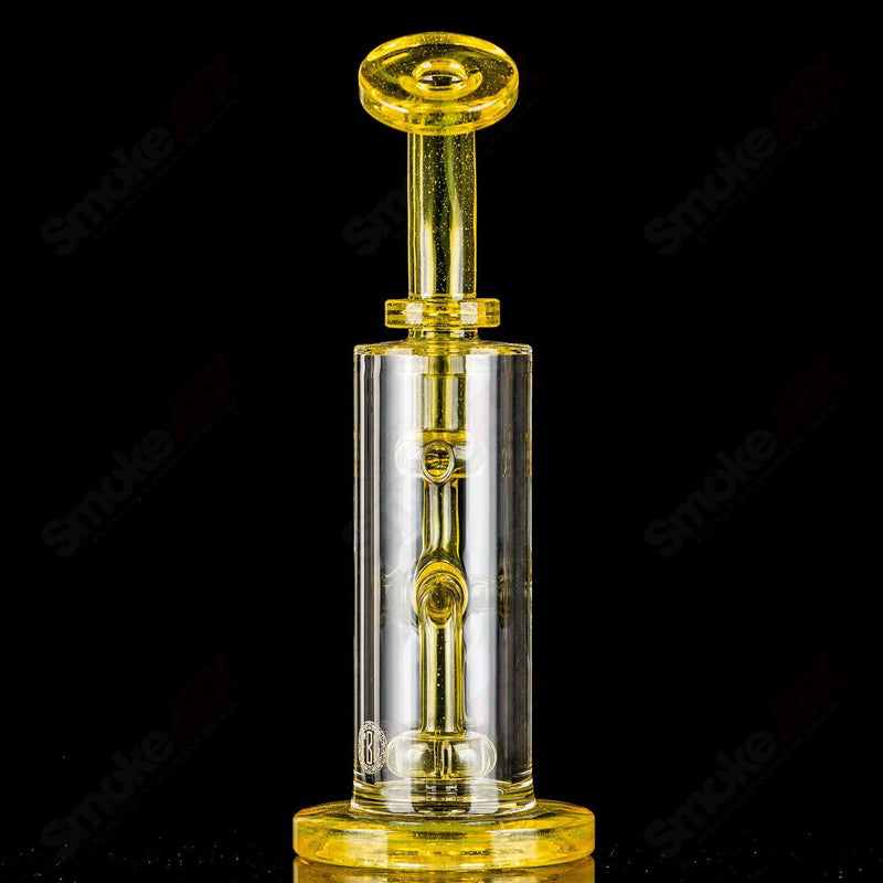 Terps Straight Tube Fat Boy Glass - Smoke ATX