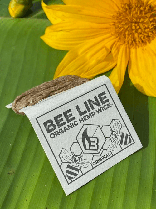 9ft Bee Line Hemp Wick for 420 use, natural hemp wick ideal for lighting cigarettes or pipes, from Bee Line brand.