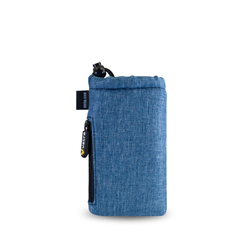 Vatra Bags Woven Blue V22 6” Zip Draw Pouch