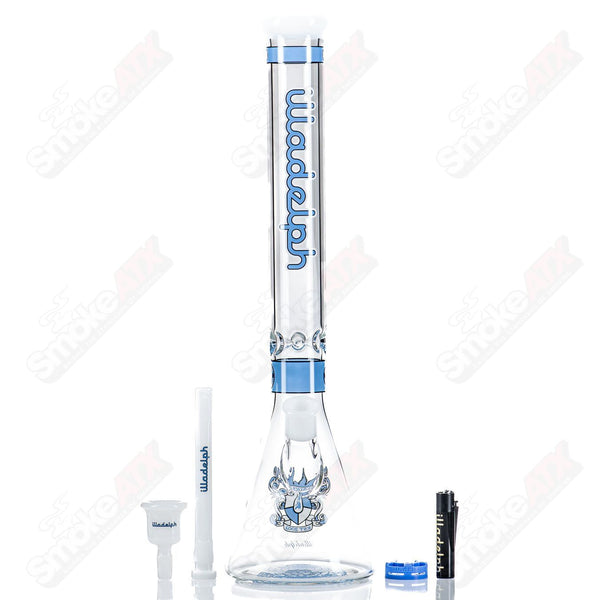 19" (Blue) Signature Series Medium Beaker Illadelph