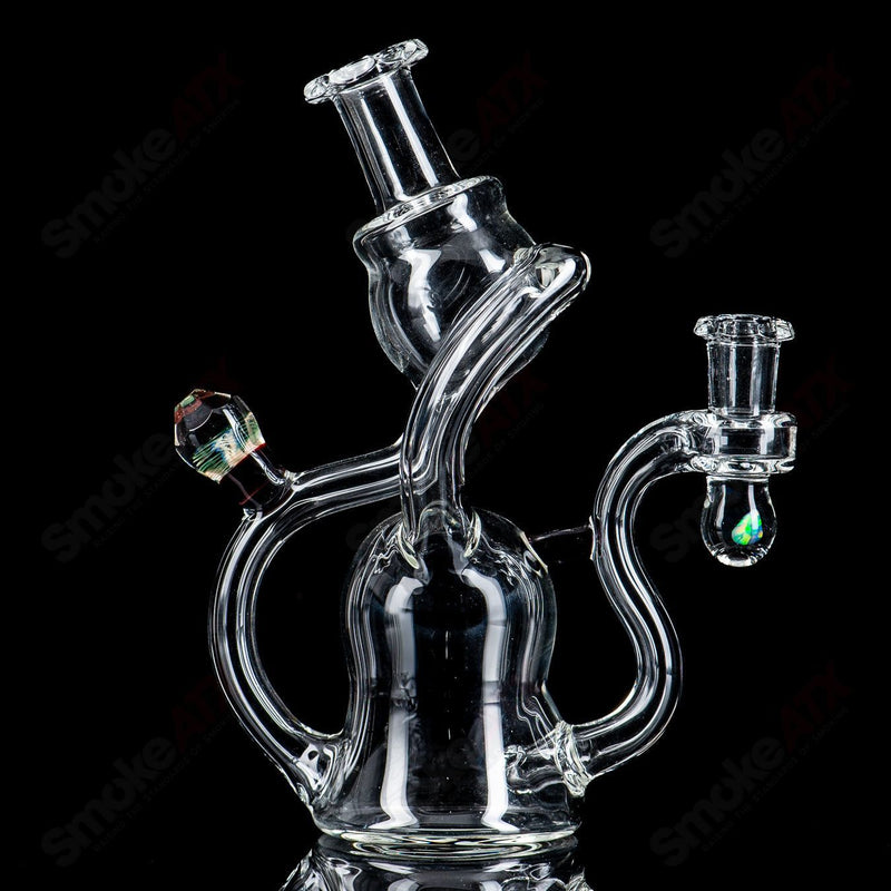 #2 NJR Faceted Spinner Recycler w/ Opal