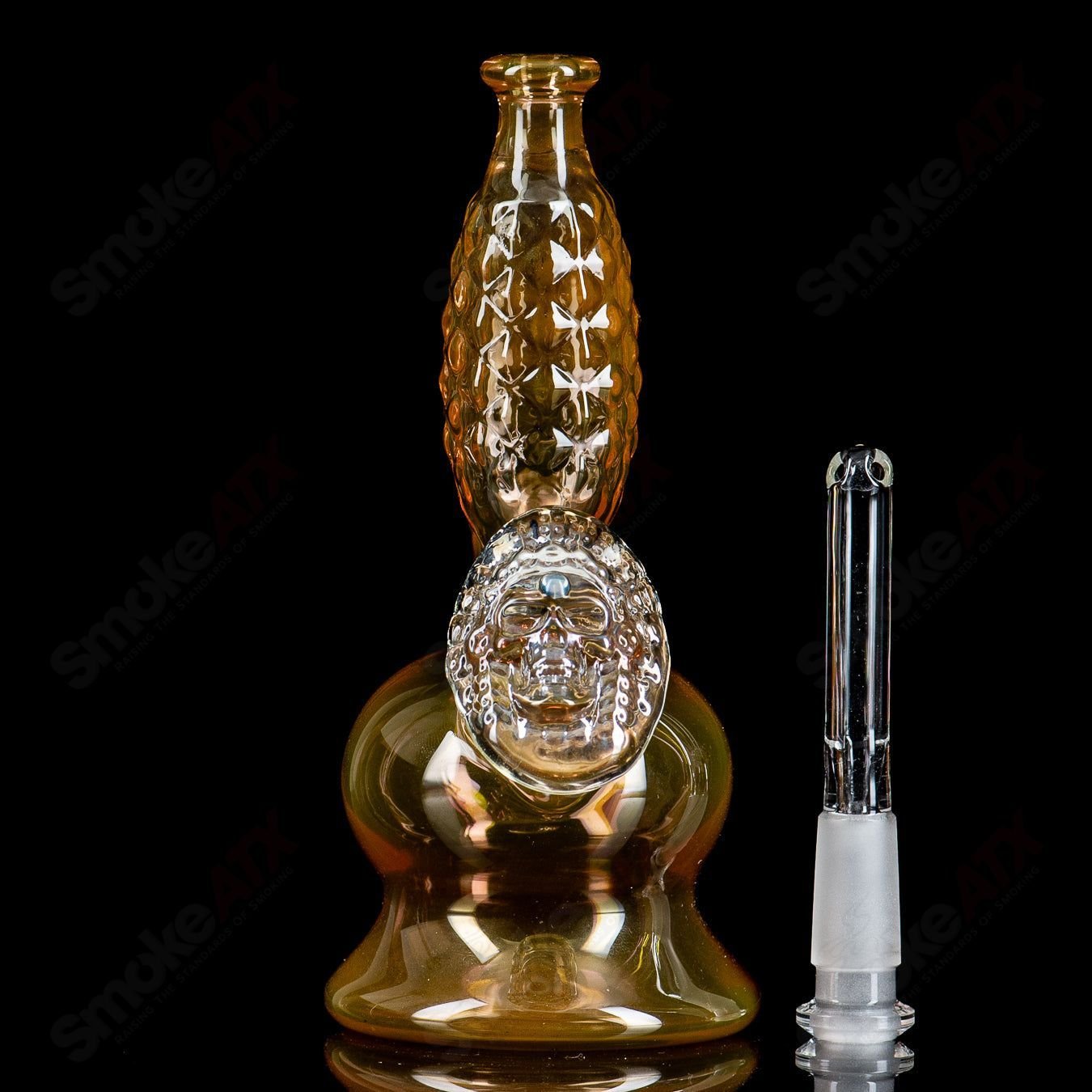 Ancient Impression Mini Tube Lokee Glass - Smoke ATX